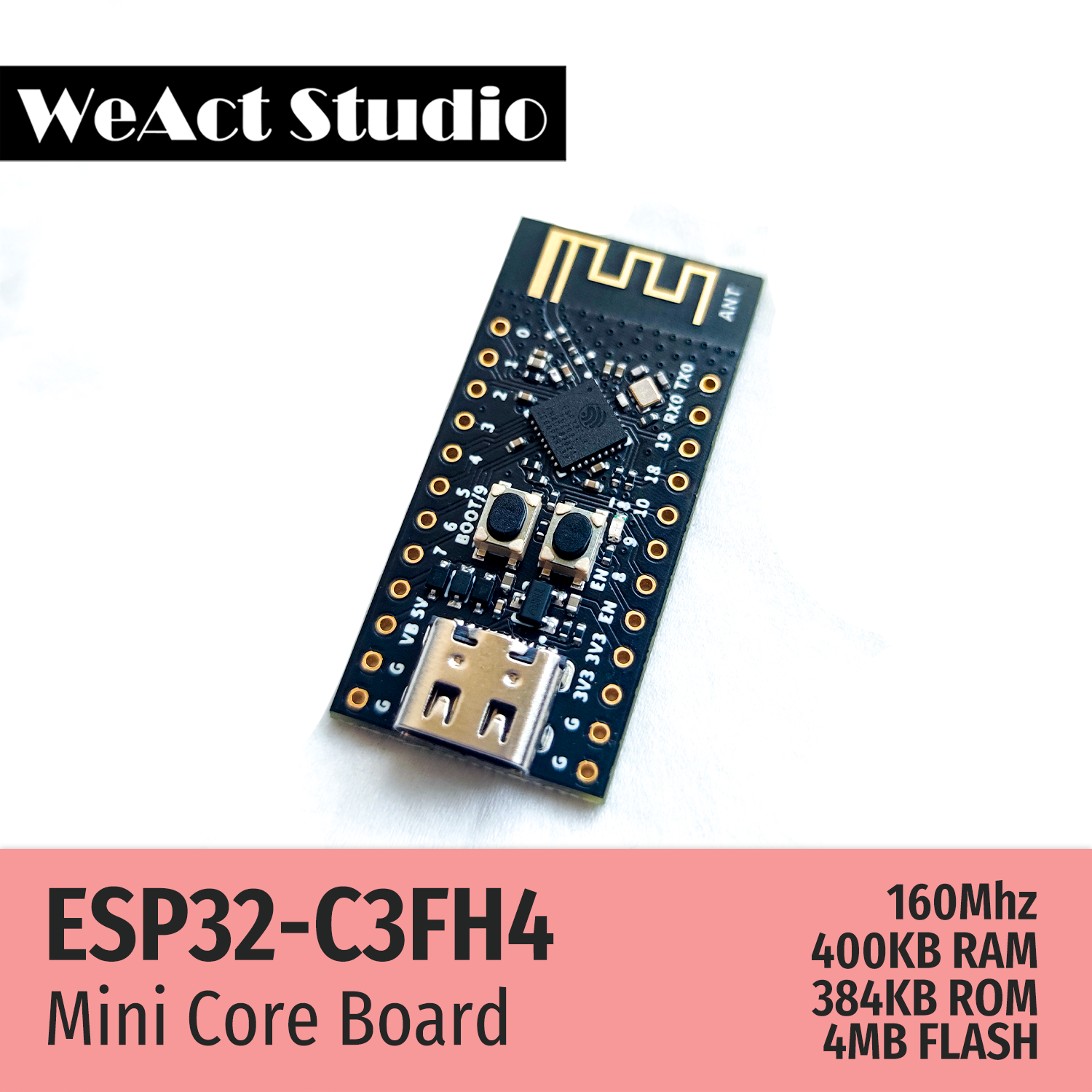 Weact ESP32 ESP-32 ESP32C3 ESP32-C3FH4 BAN ĐÁNH GIÁ WIFI MICLULE MICROPYTHON