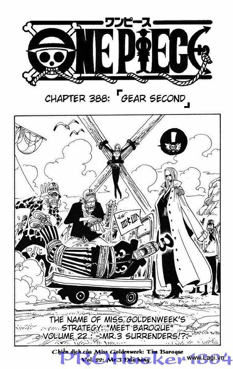 đảo hải tặc - one piece chapter 388 1