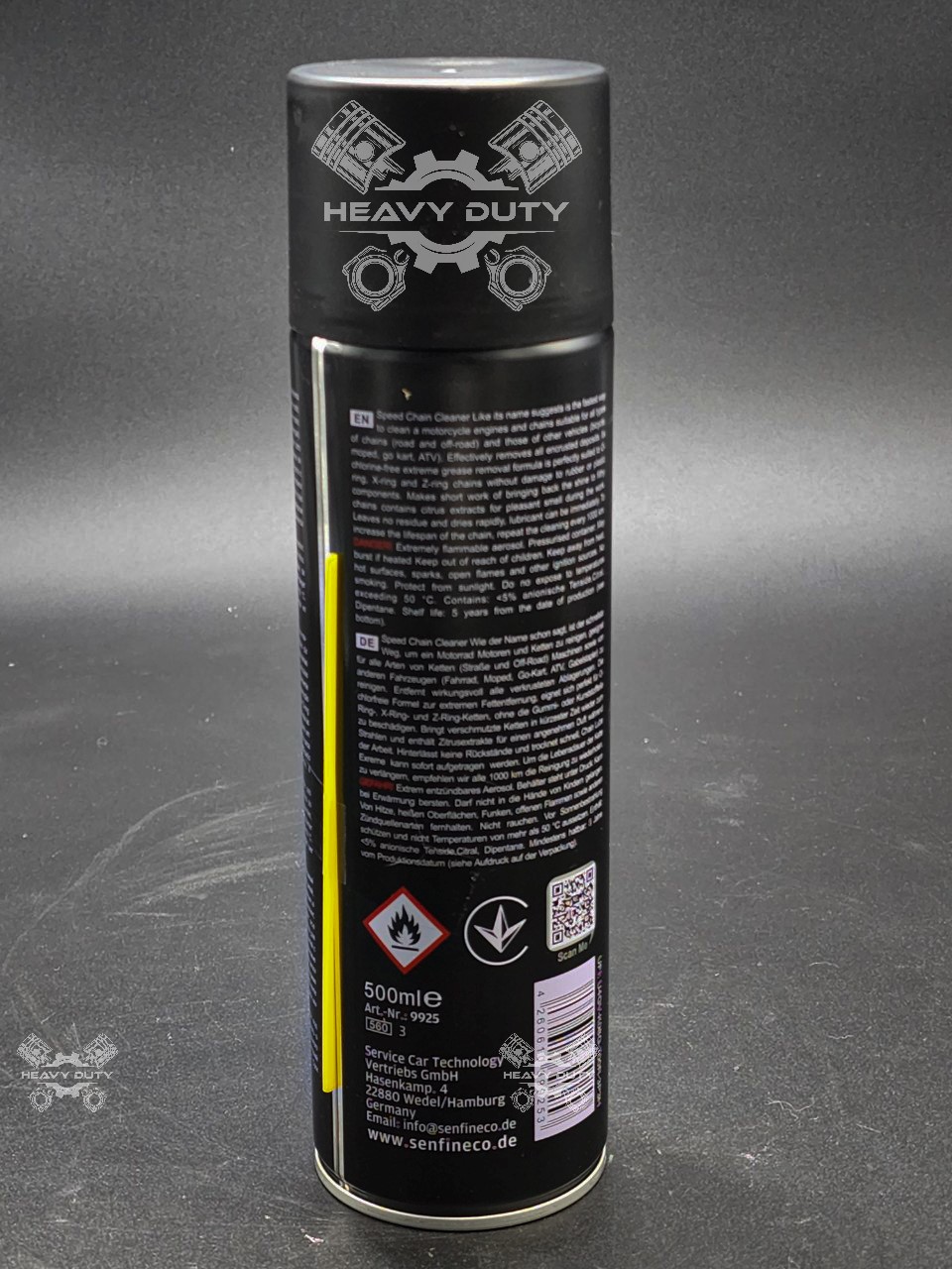Xịt Vệ Sinh Xích Sên Bọt Tuyết - Senfineco Speed Chain Degreaser 9925