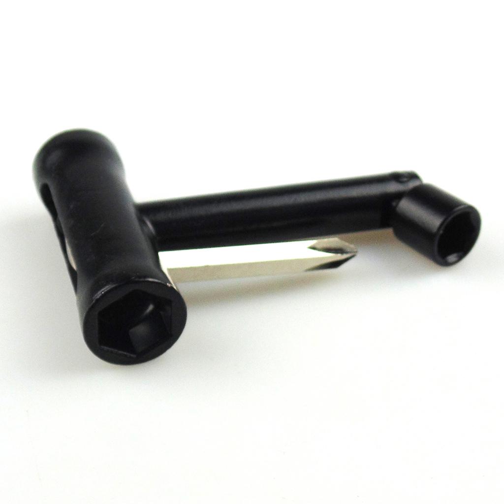 Multi-Functional Skateboard Wrench T-Type Tool All-in-One Key Screwdriver