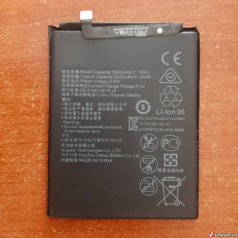 Pin Dành Cho điện thoại Huawei P9 Lite Mini