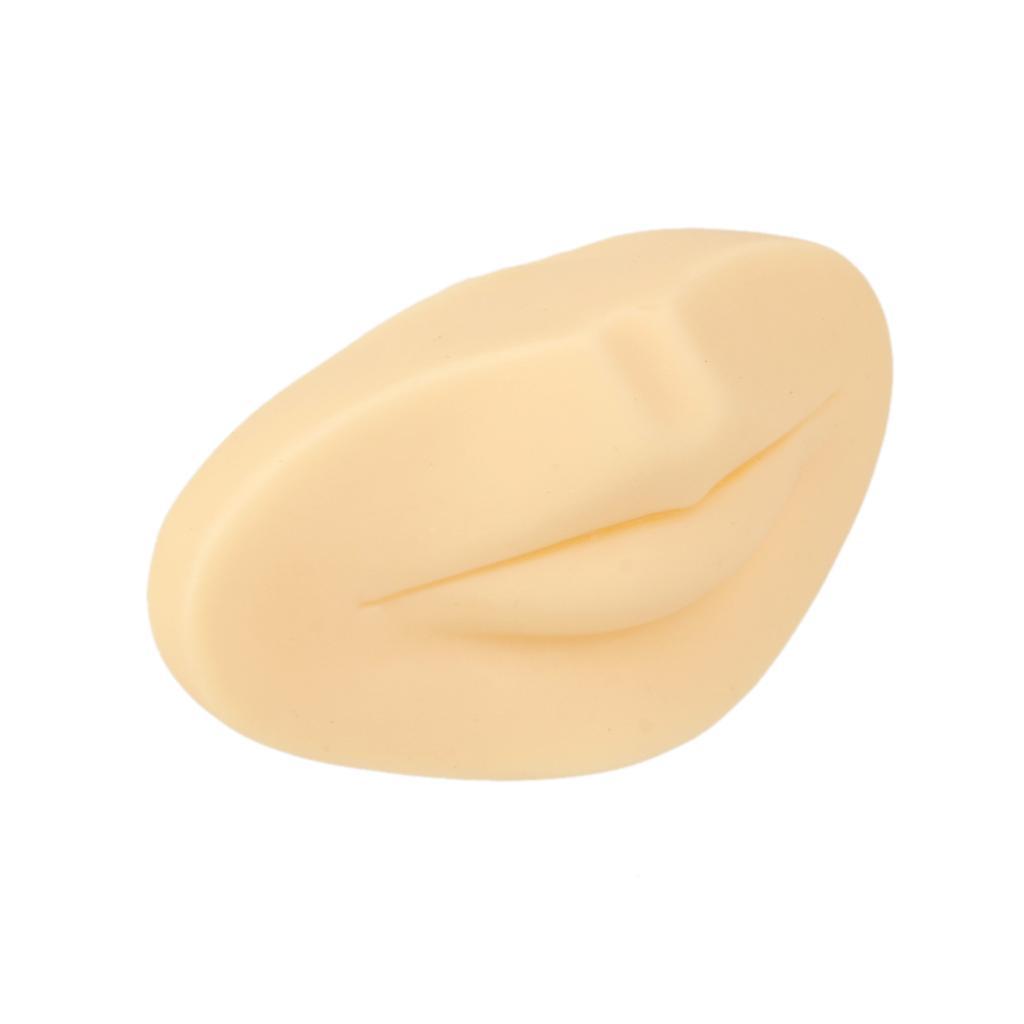 Set 3D Permanent Make up Lip Eyebrow Practice Training Skin Cosmetic Tool