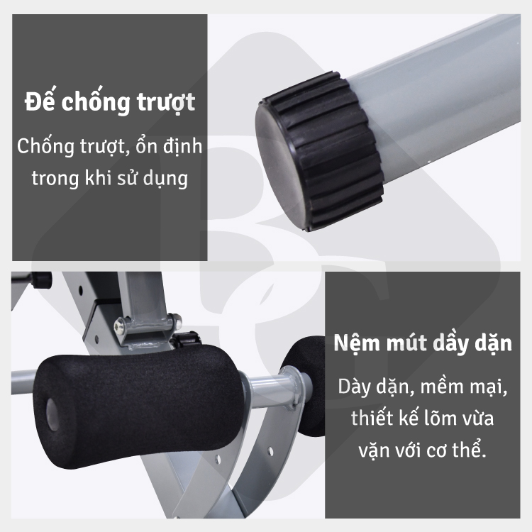 BG - Ghế tập tạ ghế tạ đa năng cao cấp DUMBBELL BENCH điều chỉnh độ dốc theo tiêu chuẩn phòng Gym tại nhà