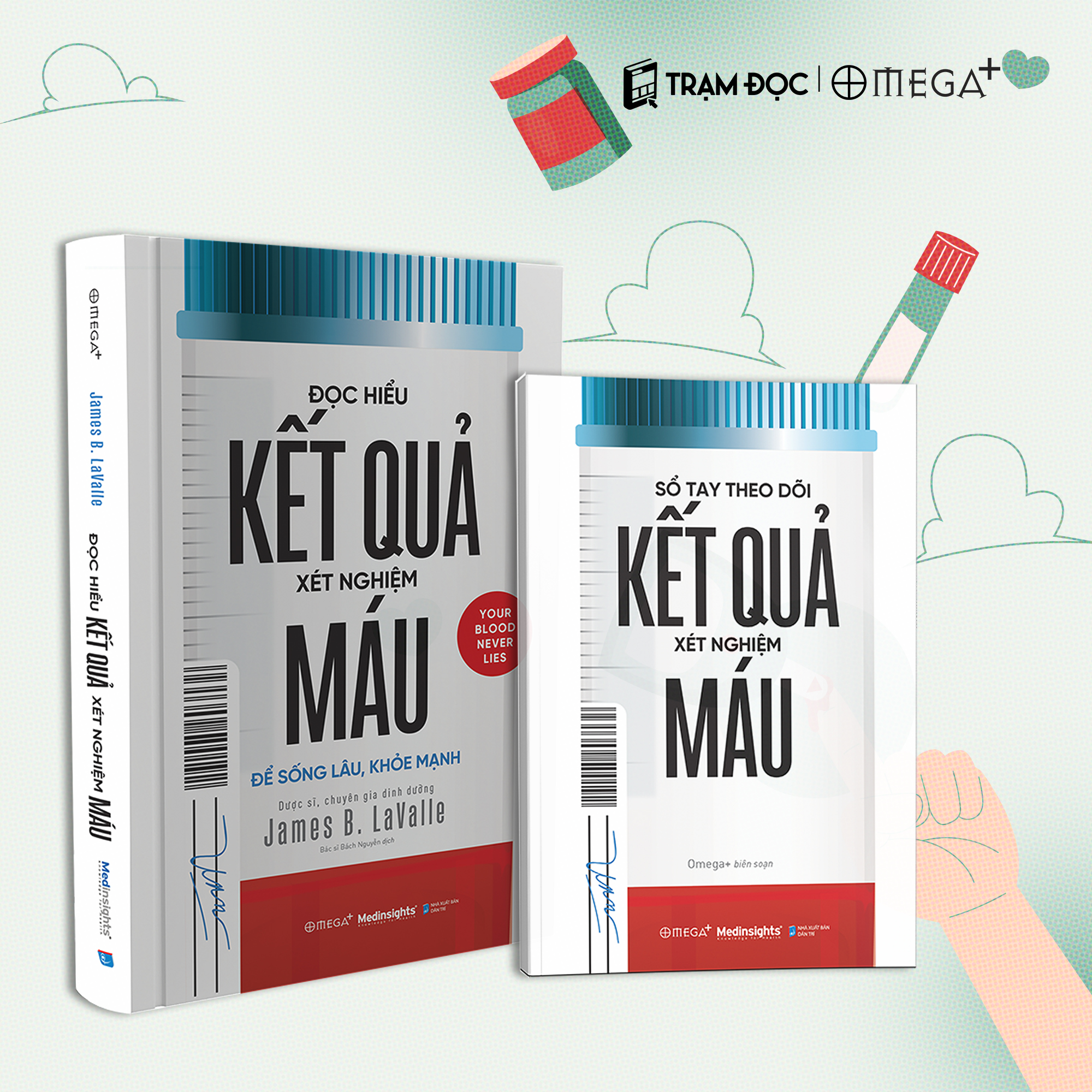 Đọc Hiểu Kết Quả Xét Nghiệm Máu Trạm Đọc - Tặng Kèm Sổ Tay Theo Dõi Kết Quả