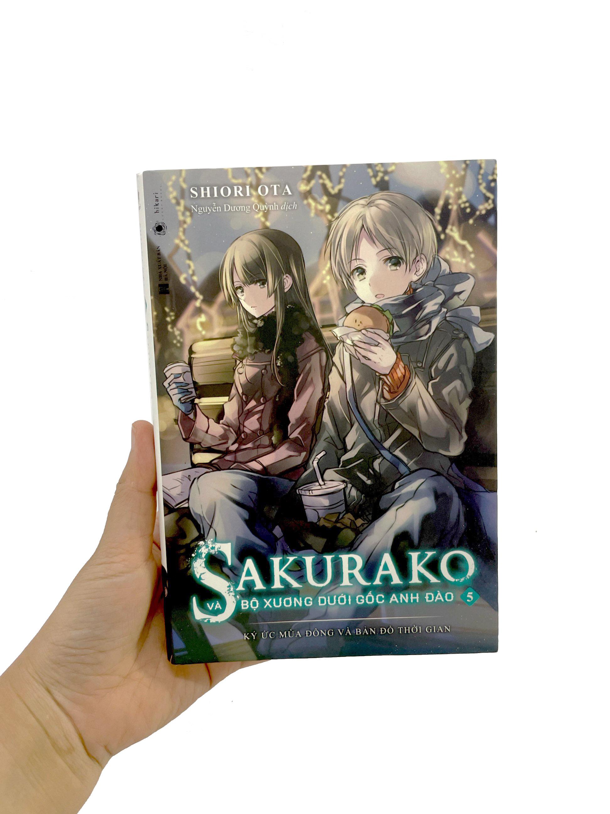 Sách Sakurako Và Bộ Xương Dưới Gốc Anh Đào 5 - Ký Ức Mùa Đông Và Bản Đồ Thời Gian [Tặng Kèm Bookmark]