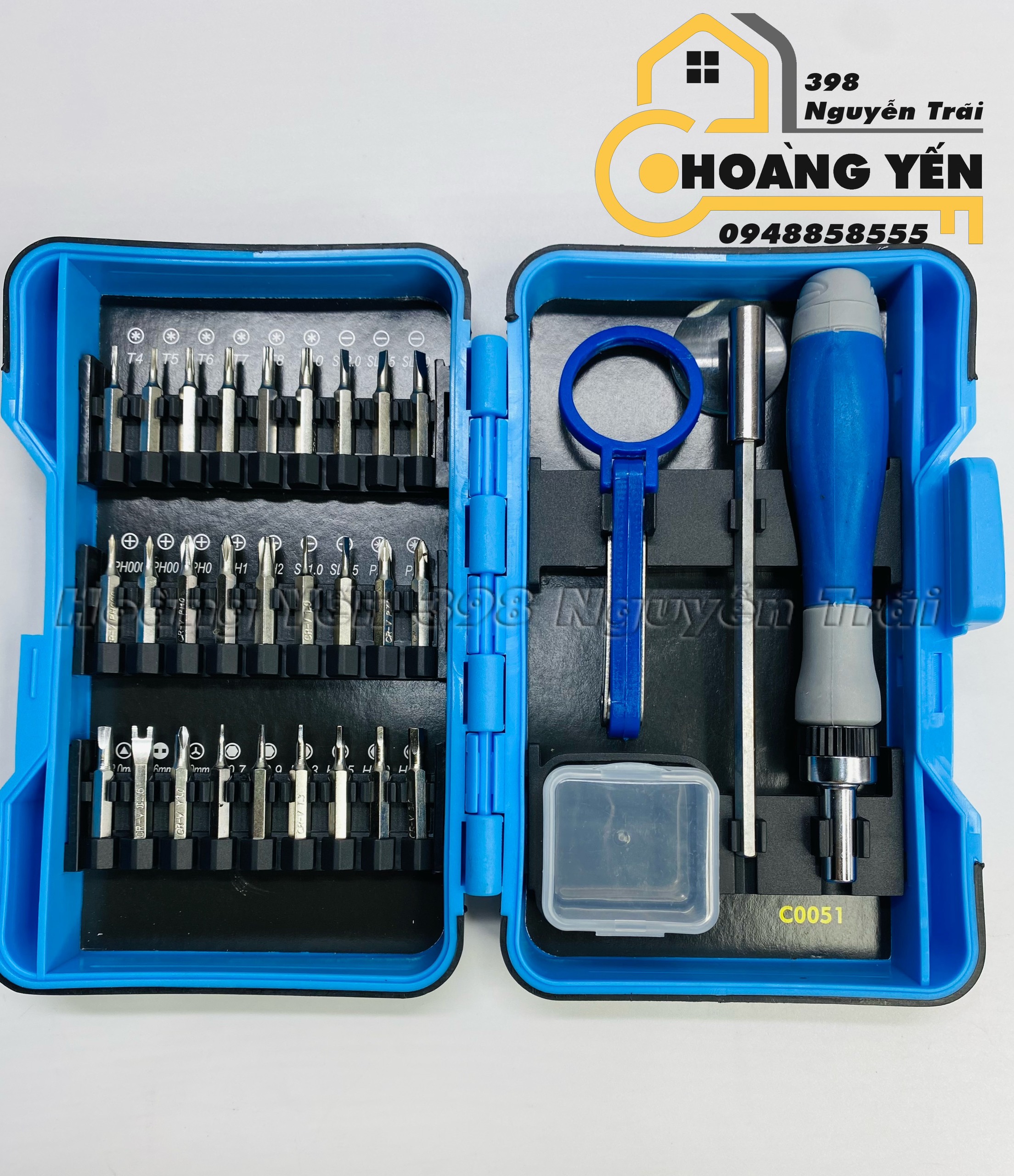 Bộ tô vít chính hãng C- MART 31 chi tiết