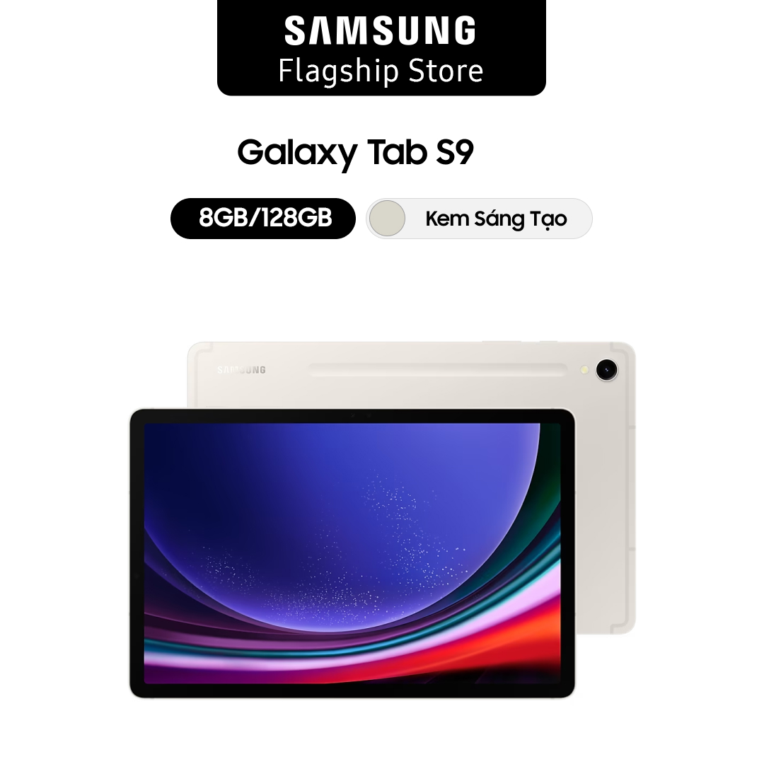 Hình ảnh Máy tính bảng Samsung Galaxy Tab S9 8GB_128GB - Hàng chính hãng