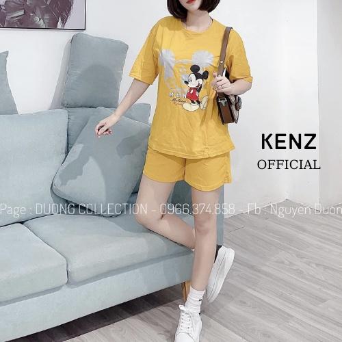 Bộ mặc nhà dễ thương họa tiết MICKEY - chất vải cotton mềm mại mát