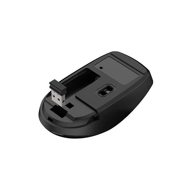 Chuột không dây Genius NX-7000SE màu đen - USB, nhỏ gọn, thuận cả 2 tay, phù hợp PC/Laptop, Hàng chính hãng, Bảo hành 1 năm
