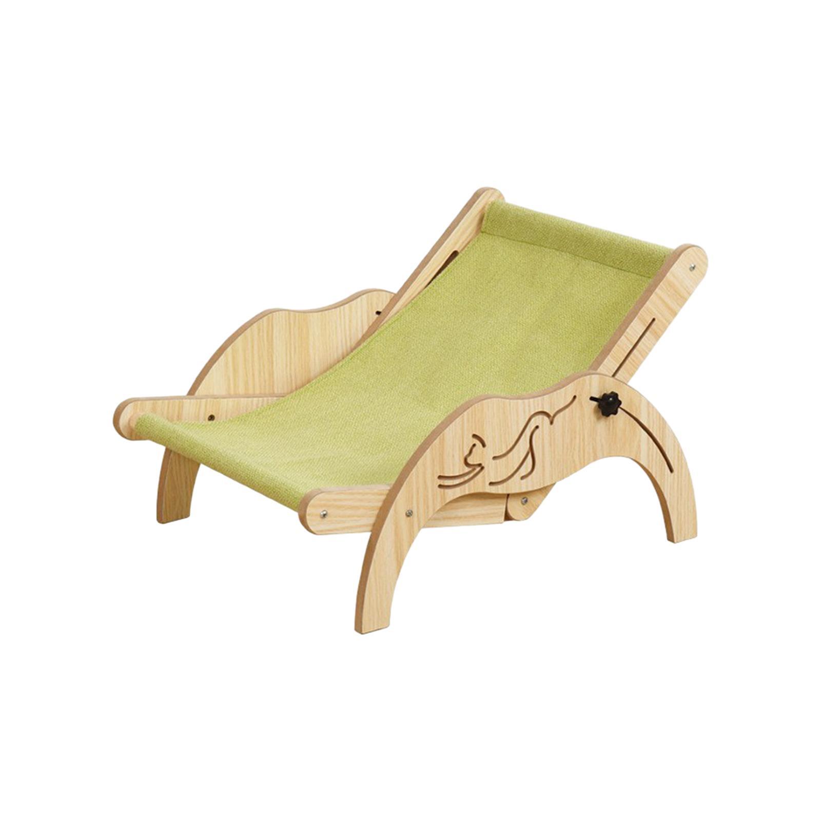 Cat Lounge Chair Cat Hammock Bed Portable Floor Standing Cats Raised Bed Cat Nest Pet Bed for Small Dogs Small Animal Puppy Indoor Cats