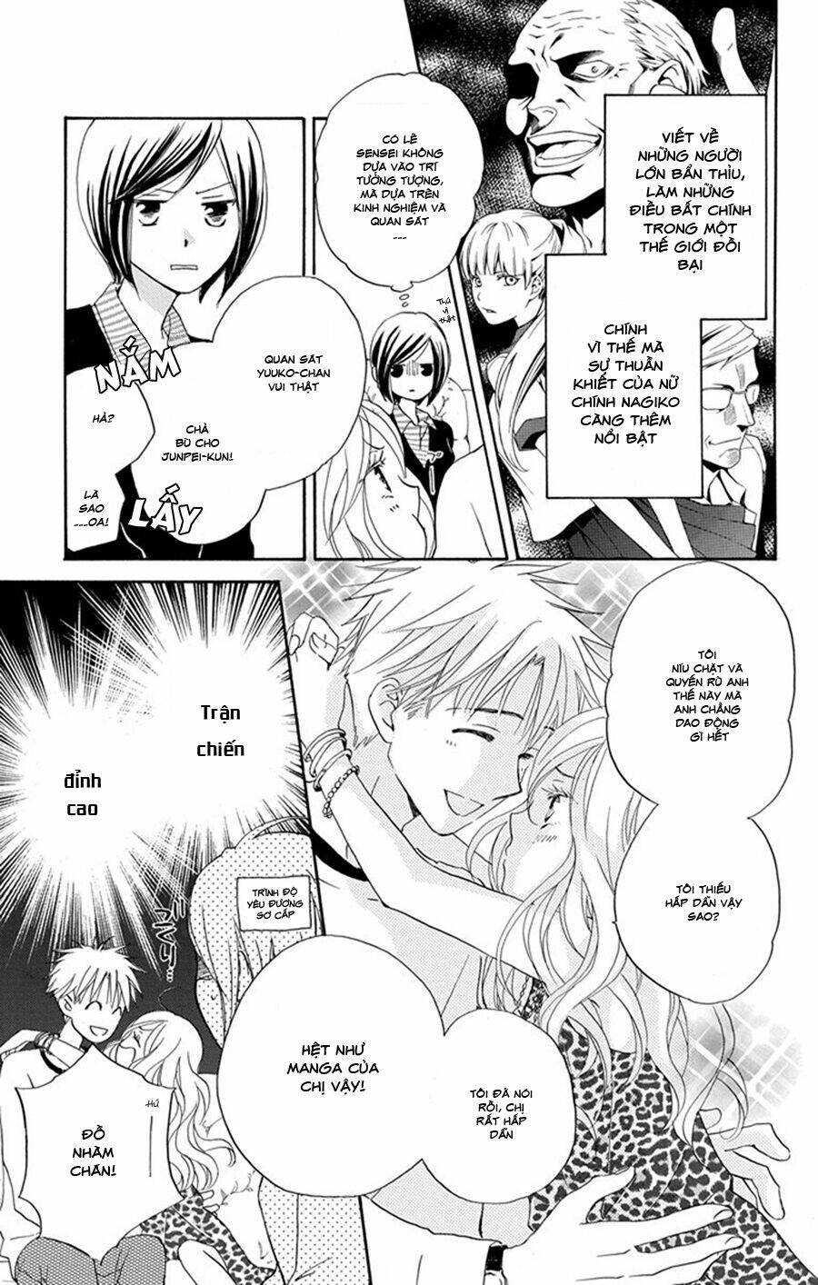 không thể chờ đến sáng mai được! chapter 5 24