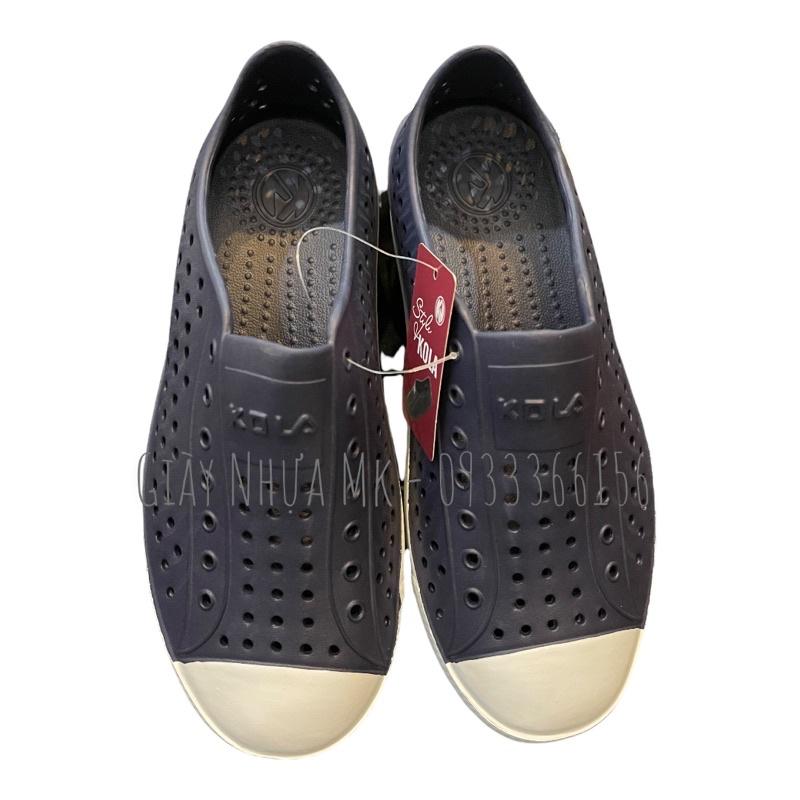 Giày sneaker nhựa nam đi mưa siêu nhẹ siêu mềm nhiều lỗ thoáng khí siêu mát siêu êm chống nước - GL025