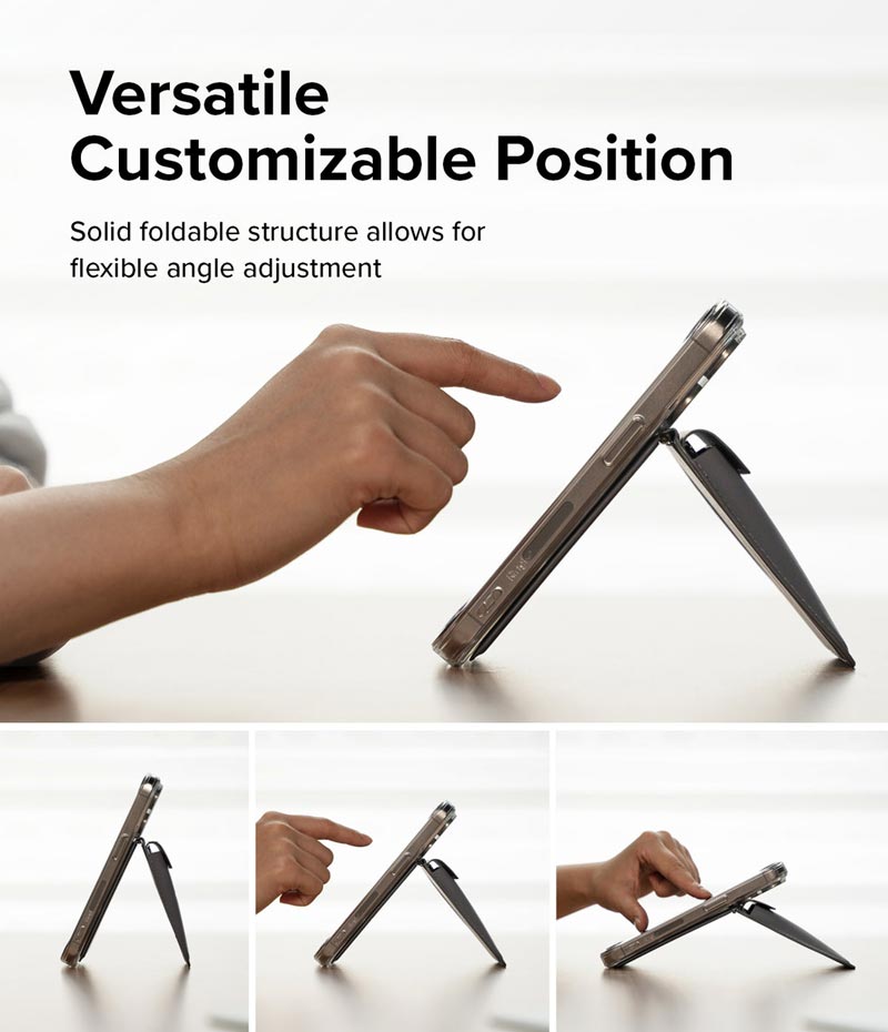 Ví kiêm giá đỡ RINGKE Stand Wallet / Pocket Magnetic - Hàng Chính Hãng