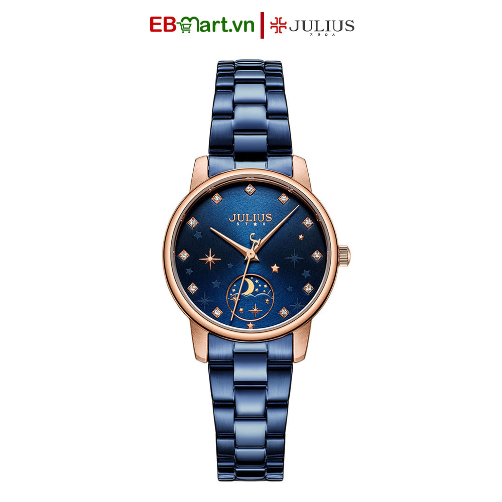 Đồng Hồ Nữ Julius Star JS-029 Kính Sapphire Đường Kính 29mm | EBMart