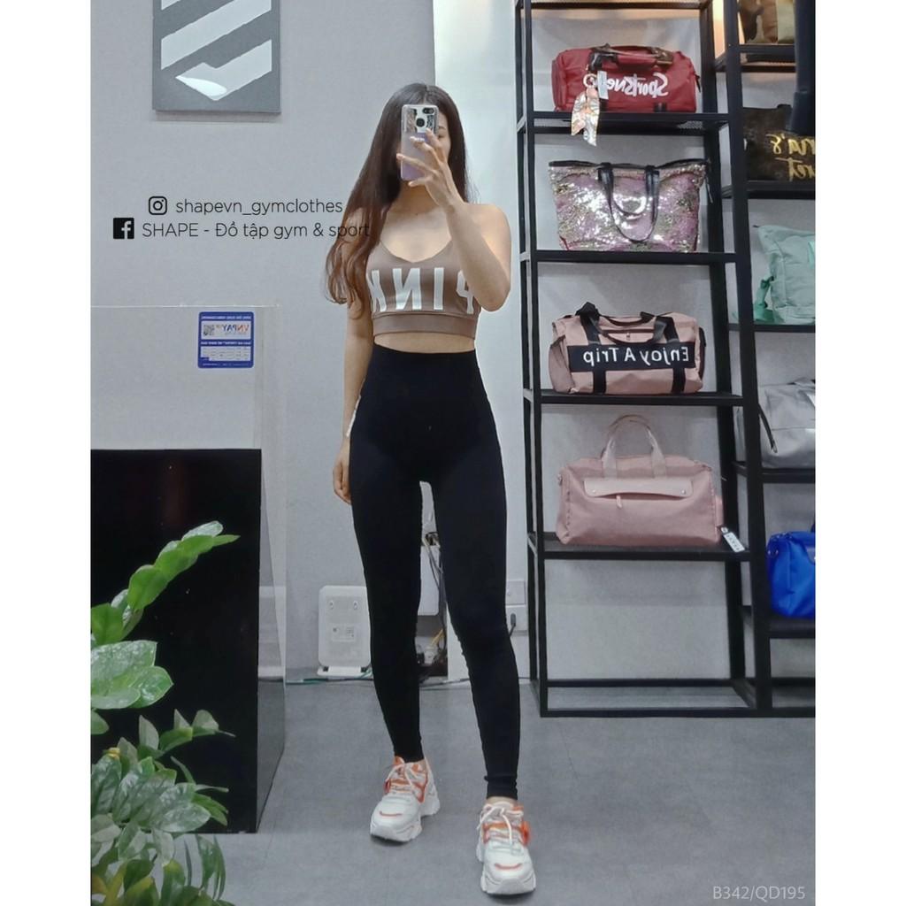 Quần tập nữ legging dệt Nq