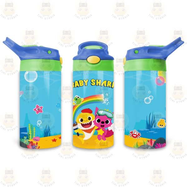 Bình Giữ Nhiệt Trẻ Em Hình Baby Shark - Tỉ Mỉ Studio - Mã 2807KT04-09