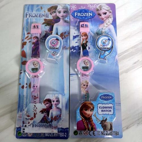 Đồng hồ trẻ em, đồng hồ elsa, ngựa pony, công chúa, búp bê cho bé gái từ 1 đến 10 tuổi Xu Xu Kids