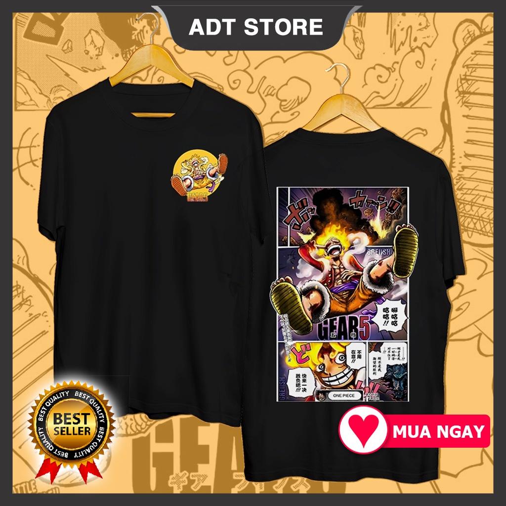 Áo thun Anime LUFFY GEAR 5 KAIDO NIKA One Piece cực HOT giá siêu rẻ mẫu mới bán chạy