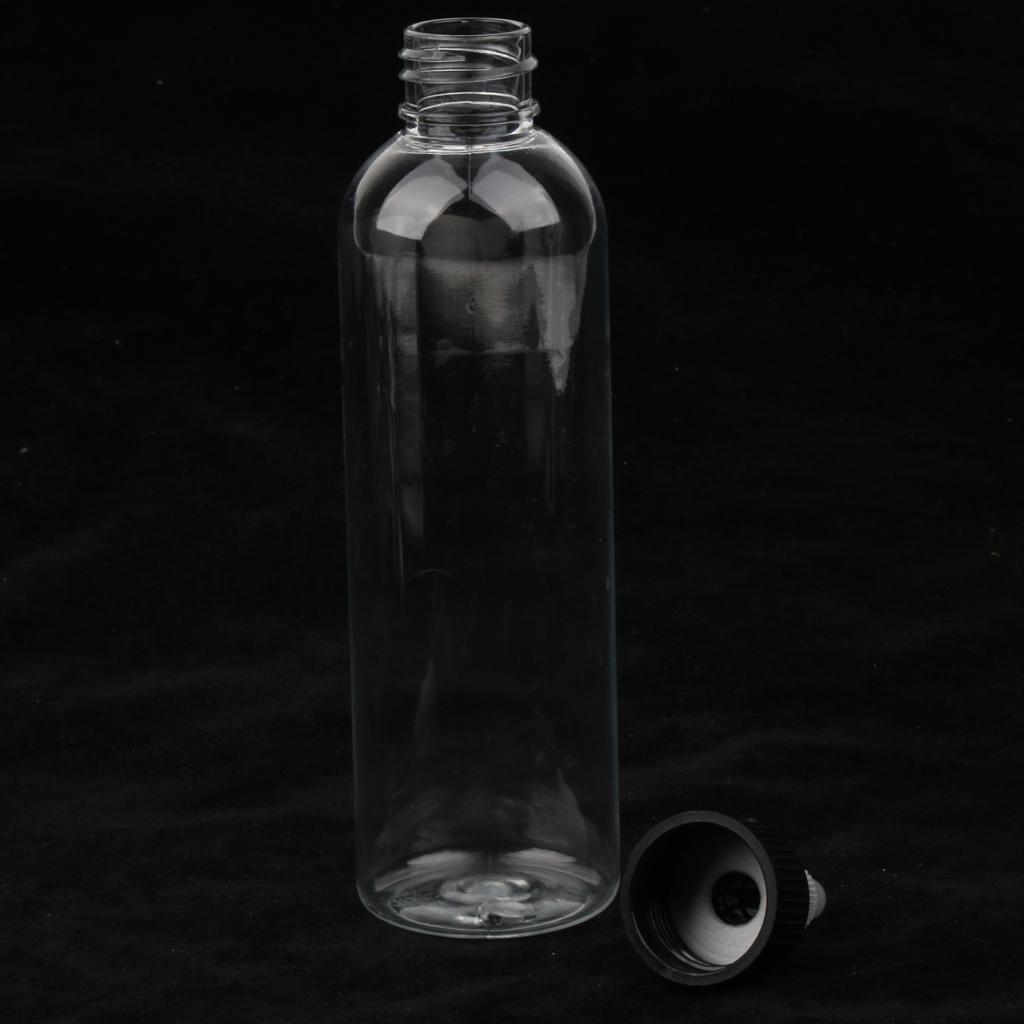 Hot 100PCs 120ml Cap Clear Bottles for Ink Pigment Bottle Supply