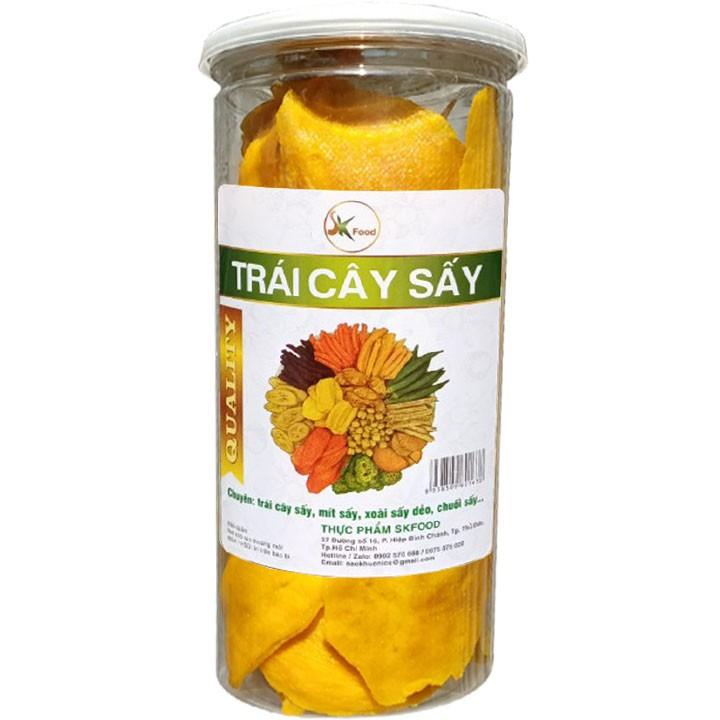 1KG XOÀI SẤY DẺO VỊ CHUA NGỌT THƠM NGON HIỆU SK FOOD
