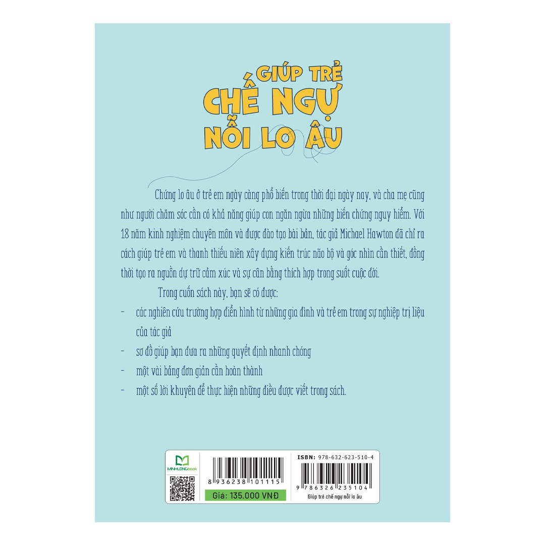Sách: Giúp Trẻ Chế Ngự Nỗi Lo Âu