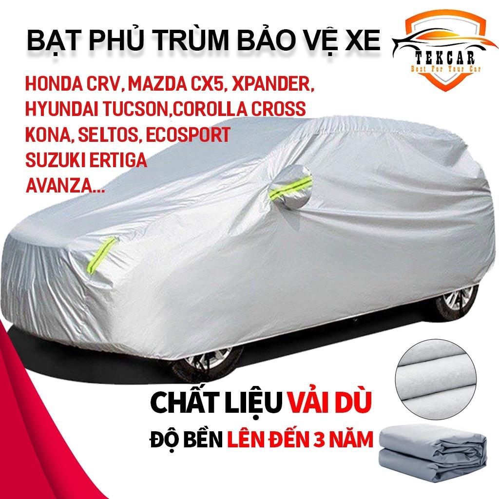 Bạt vải dù oxford bảo vệ xe ô tô từ 4- 7 chỗ phủ trùm kín cao cấp , áo trùm oto, xe bán tải, xe sedan, hatchback