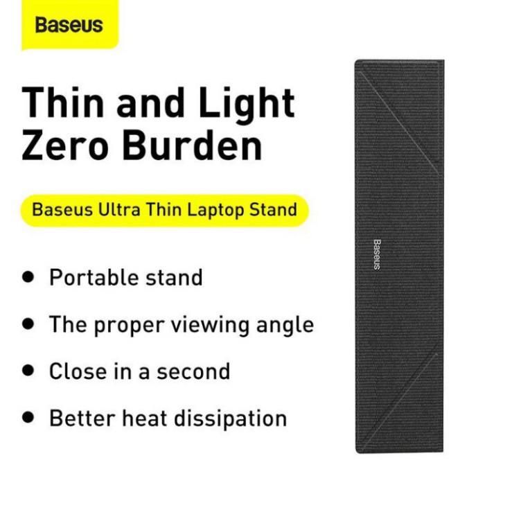 Đế tản nhiệt dành cho các dòng laptop Baseus Ultra Thin Laptop Stand- Hàng chính hãng.