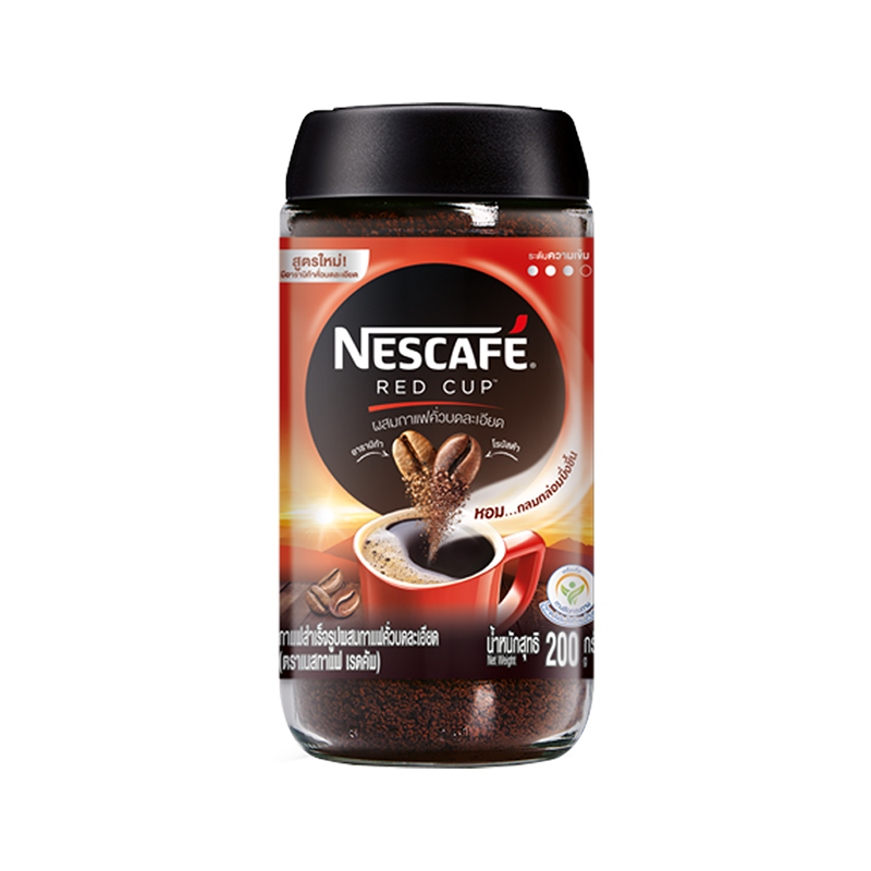 Cà phê hòa tan kết hợp rang xay NESCAFÉ RED CUP 200g