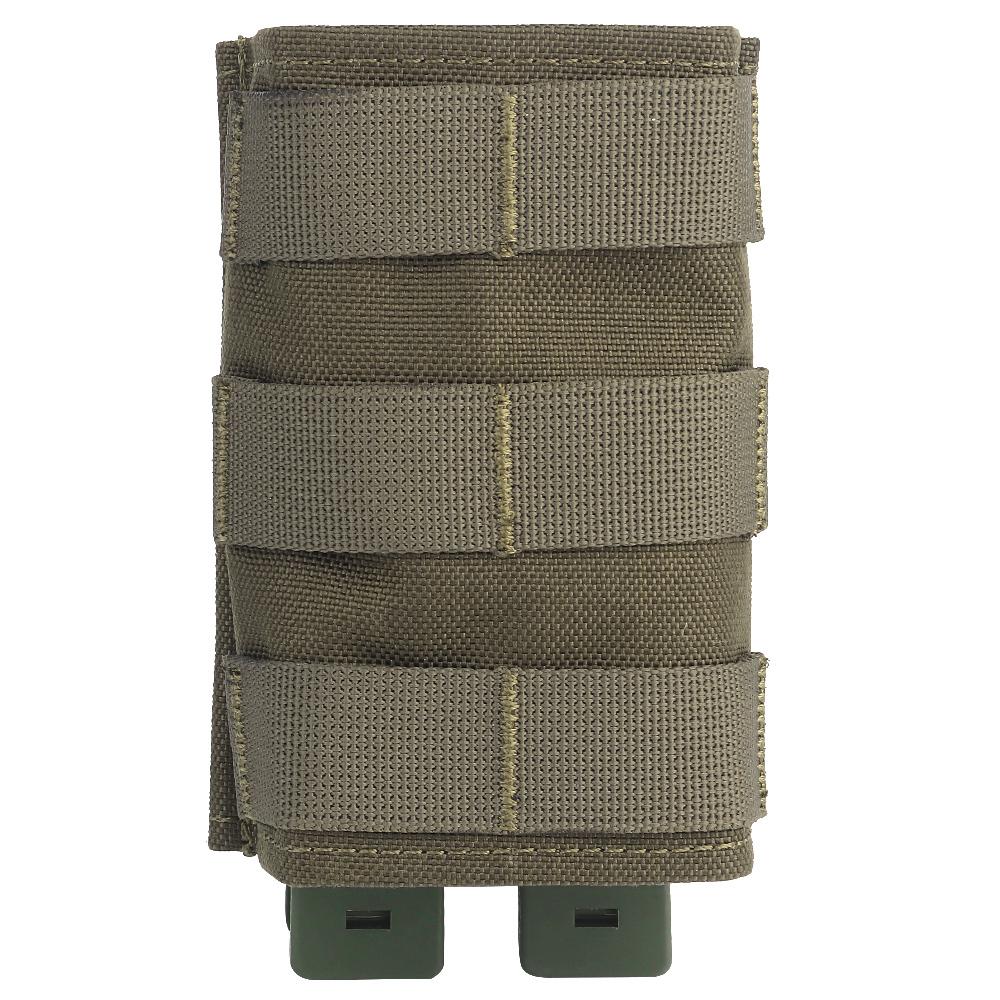 Chiến thuật đơn nhanh 7.62 mag túi dài hệ thống molle Belter Chủ bao bao da săn quân sự săn lùng nylon malice clip thiết bị mag mag