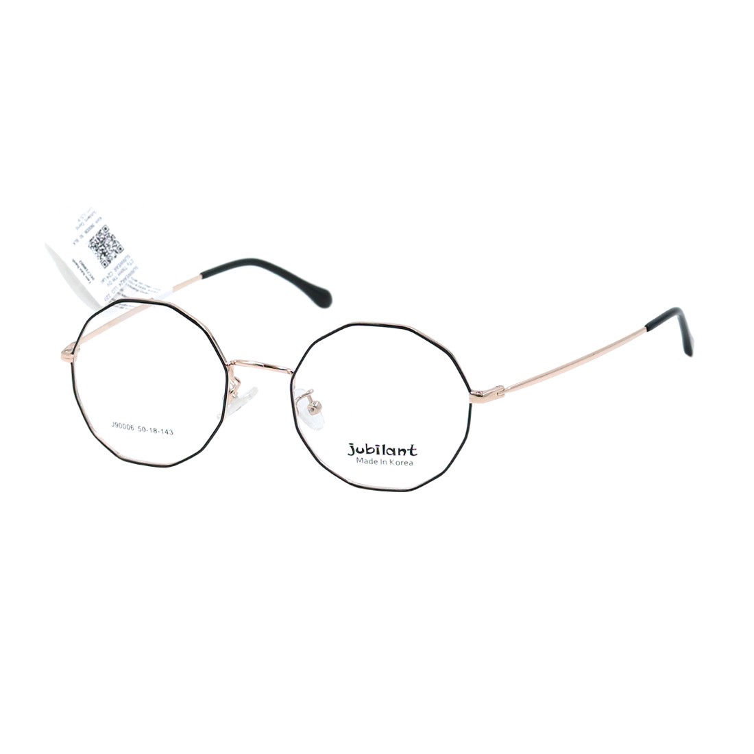 Gọng kính chính hãng Jubilant J90006 BLK