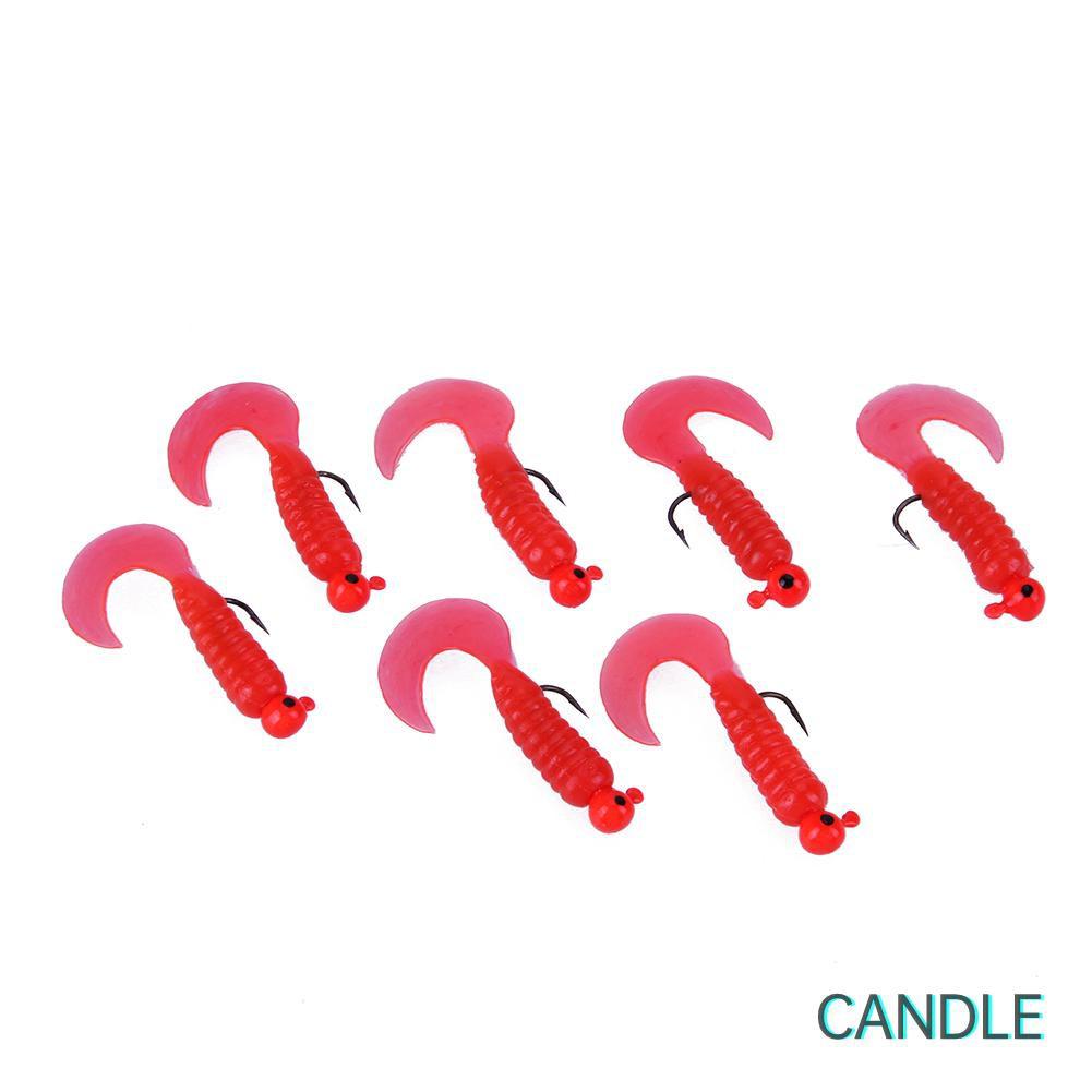 Mồi Câu Cá Giả Hình Con Sâu 1.75g 4.4cm