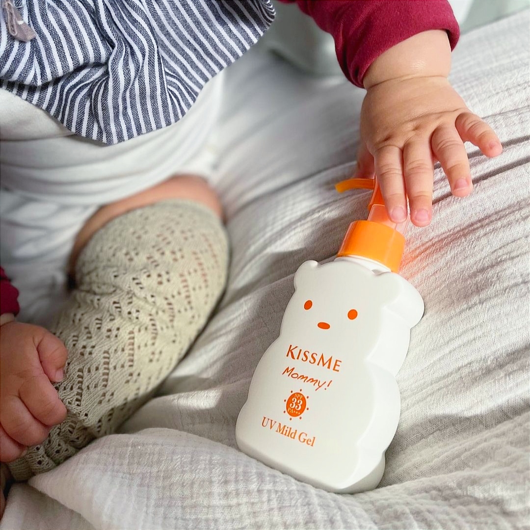 Gel Chống Nắng Và Dưỡng Ẩm Dành Cho Bé Từ 6 Tháng Tuổi Và Làn Da Nhạy Cảm Kissme Mommy UV Mild