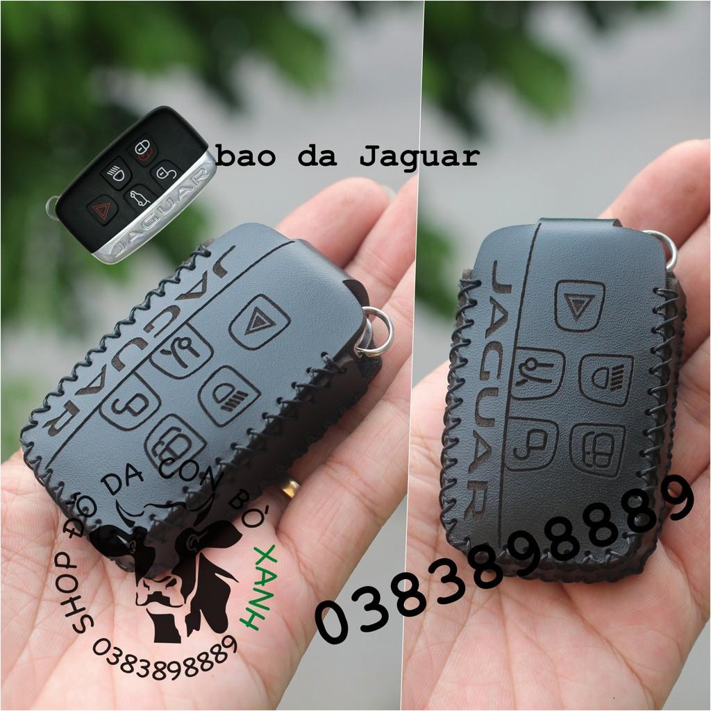 Bao da dành cho chìa khóa Range Rover, Land Rover, RangeRover, Jaguar, Evoque Handmade da thật 002