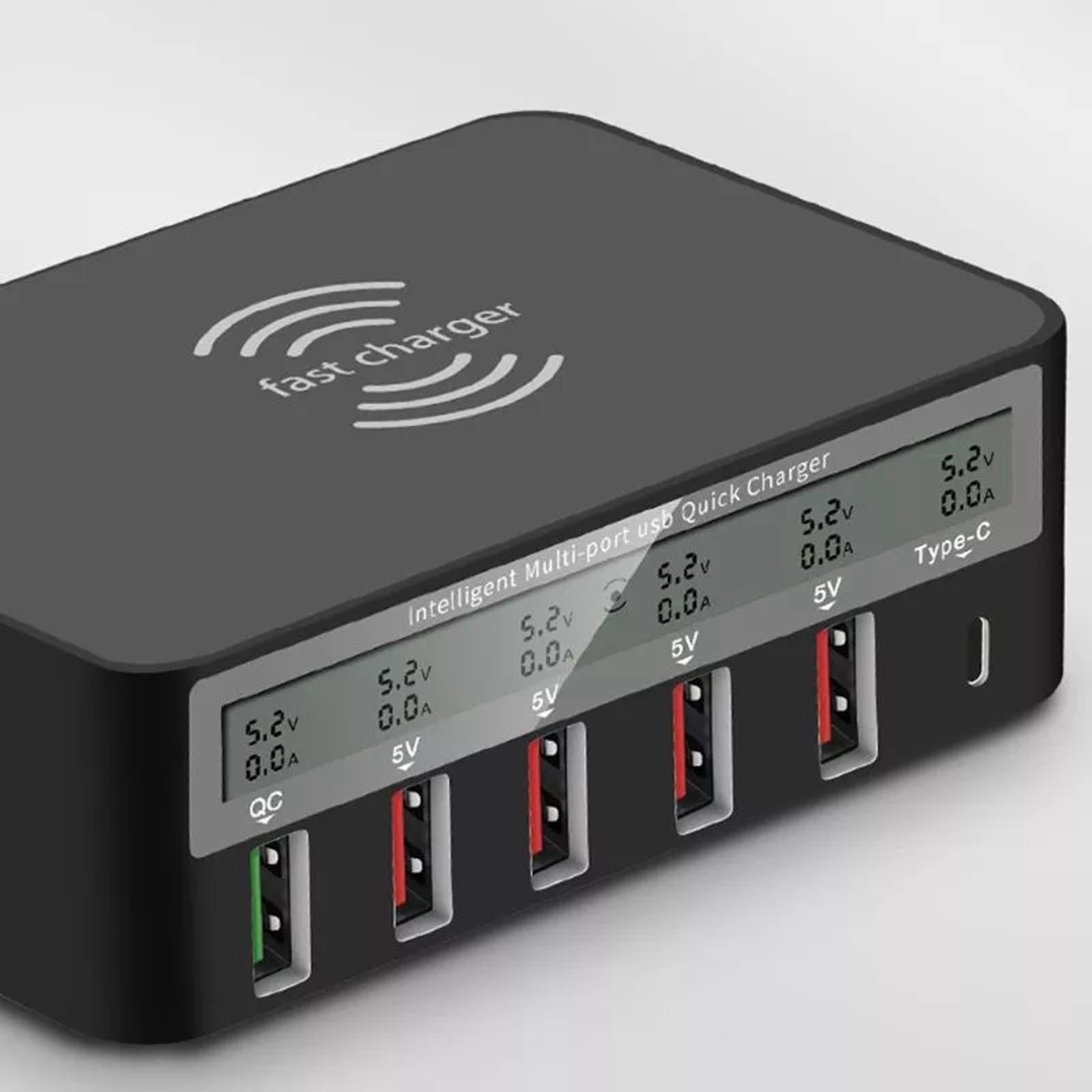 5 port USB 5 ports QC 3.0 charging station for   EU
