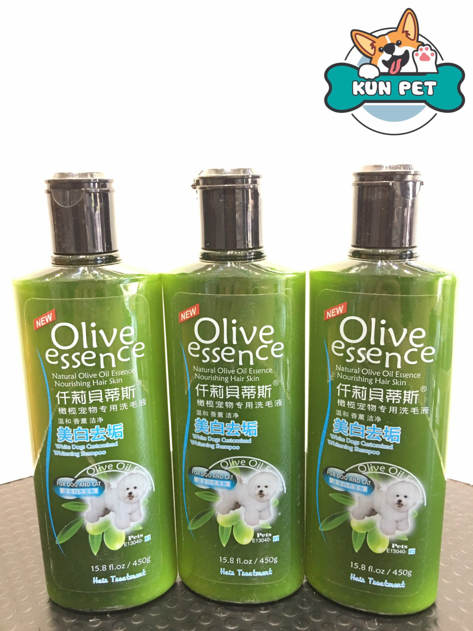 Sữa tắm chó mèo Olive - Essence 450ml