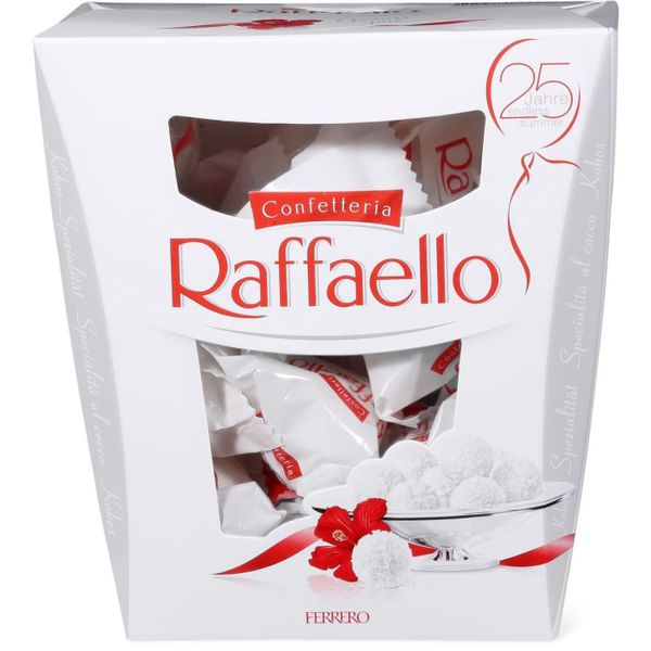 Chocolate phủ dừa Ferrero Confetteria Raffaello hộp 230gr