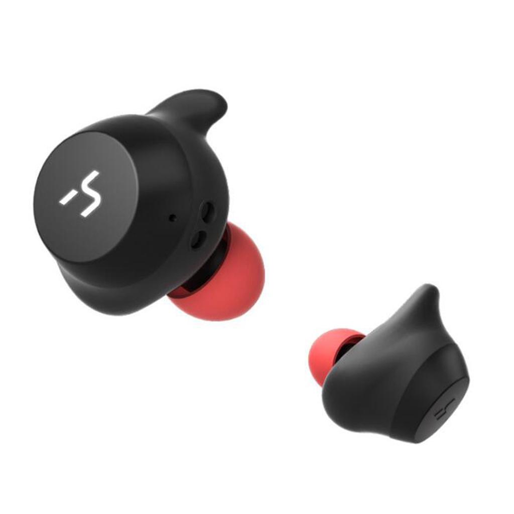 Bluetooth 5.0 Headset True Wireless  Waterproof In-Ear Earphone Black