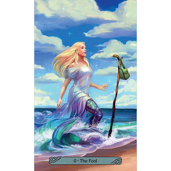 Bài Tarot Of Mermaids Tặng Đá Thanh Tẩy