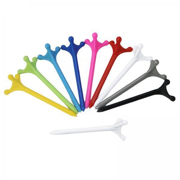 2x 10 Pieces Professional Golf Professional Tees Ball Holder Golf Accessories  Fly Ball Tee