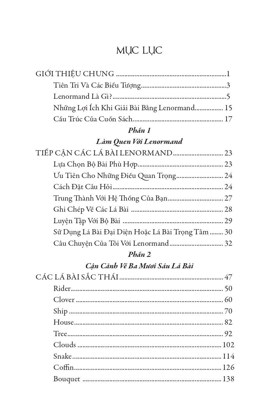 Sách - Lenormand Nhập Môn