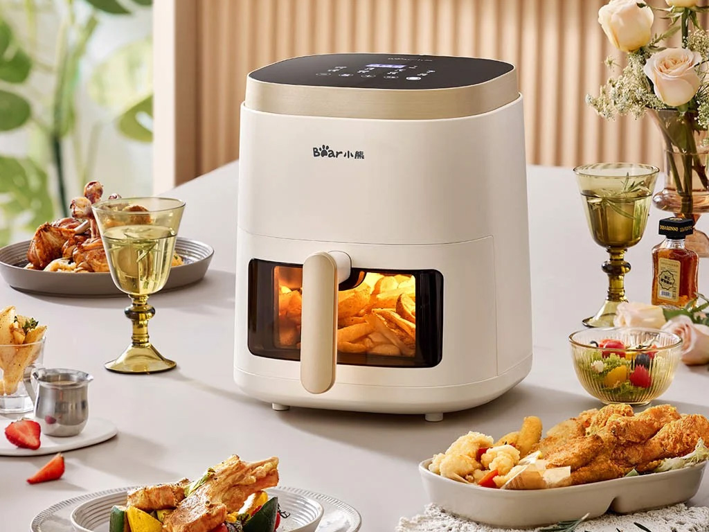 Nồi chiên không dầu Bear QZG-F15E3 5L - Hàng chính hãng