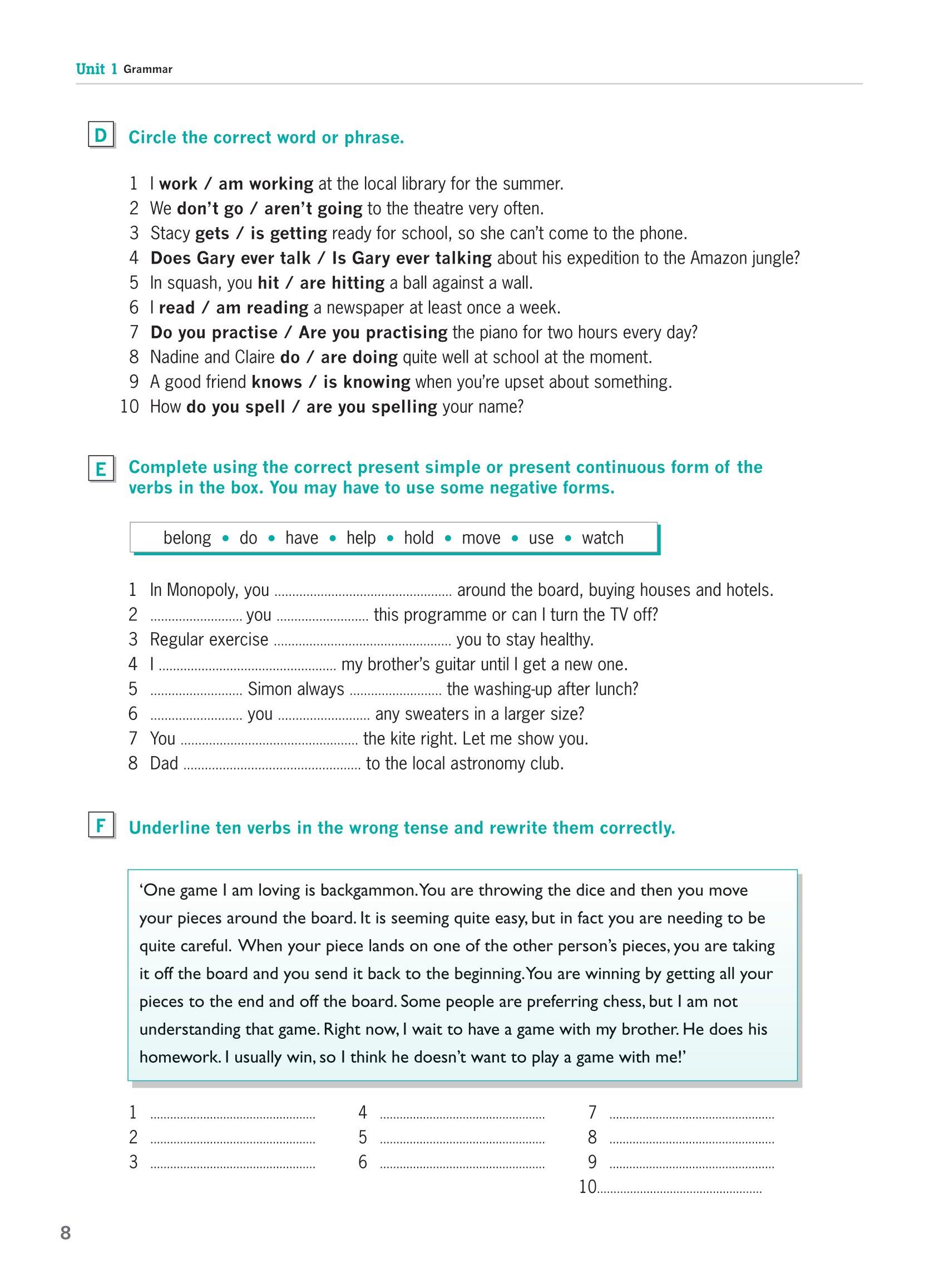 Destination B1 - Grammar And Vocabulary with Answer Key
