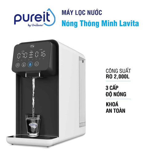 [COMBO TIẾT KIỆM] Máy Lọc Nước Pureit Lavita và Lõi lọc CF, Lõi lọc PPCF - Hàng chính hãng