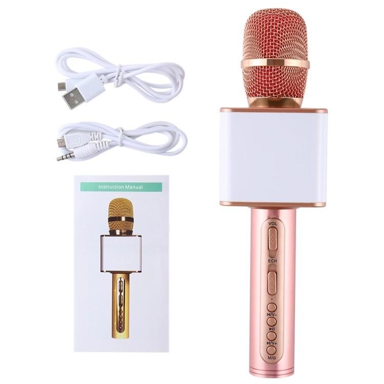 Micro Karaoke Bluetooth Hát karaoke SD-08, Bass Trầm Cực Lớn, Kết Nối Được Thẻ Nhớ