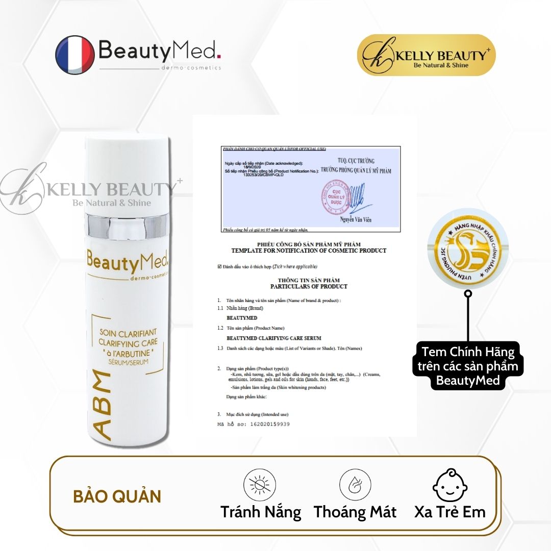 Tinh Chất Sáng Da Mờ Thâm Sạm BeautyMed ABM Clarifying Serum | Kelly Beauty