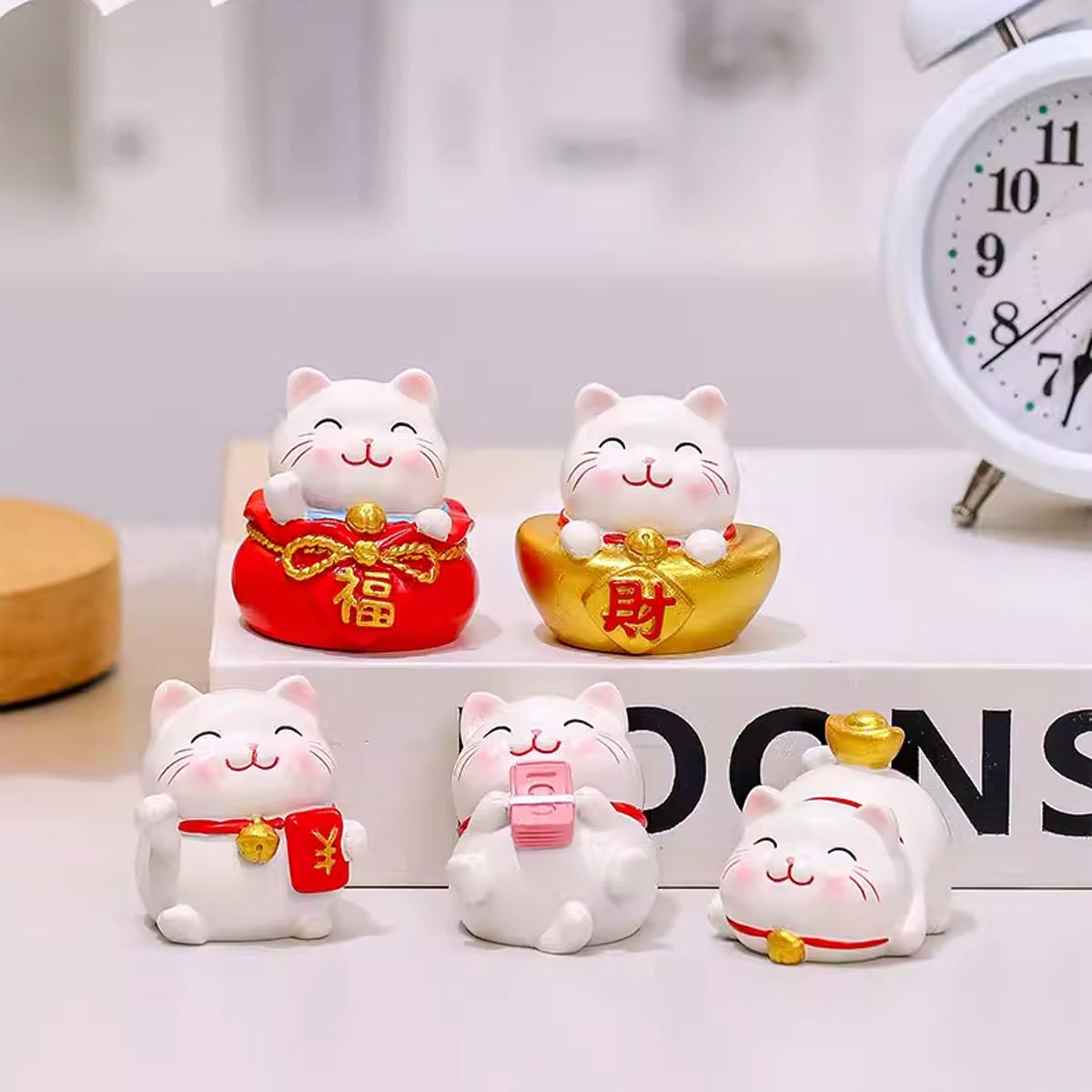 Mèo Sứ May Mắn - SH087-A