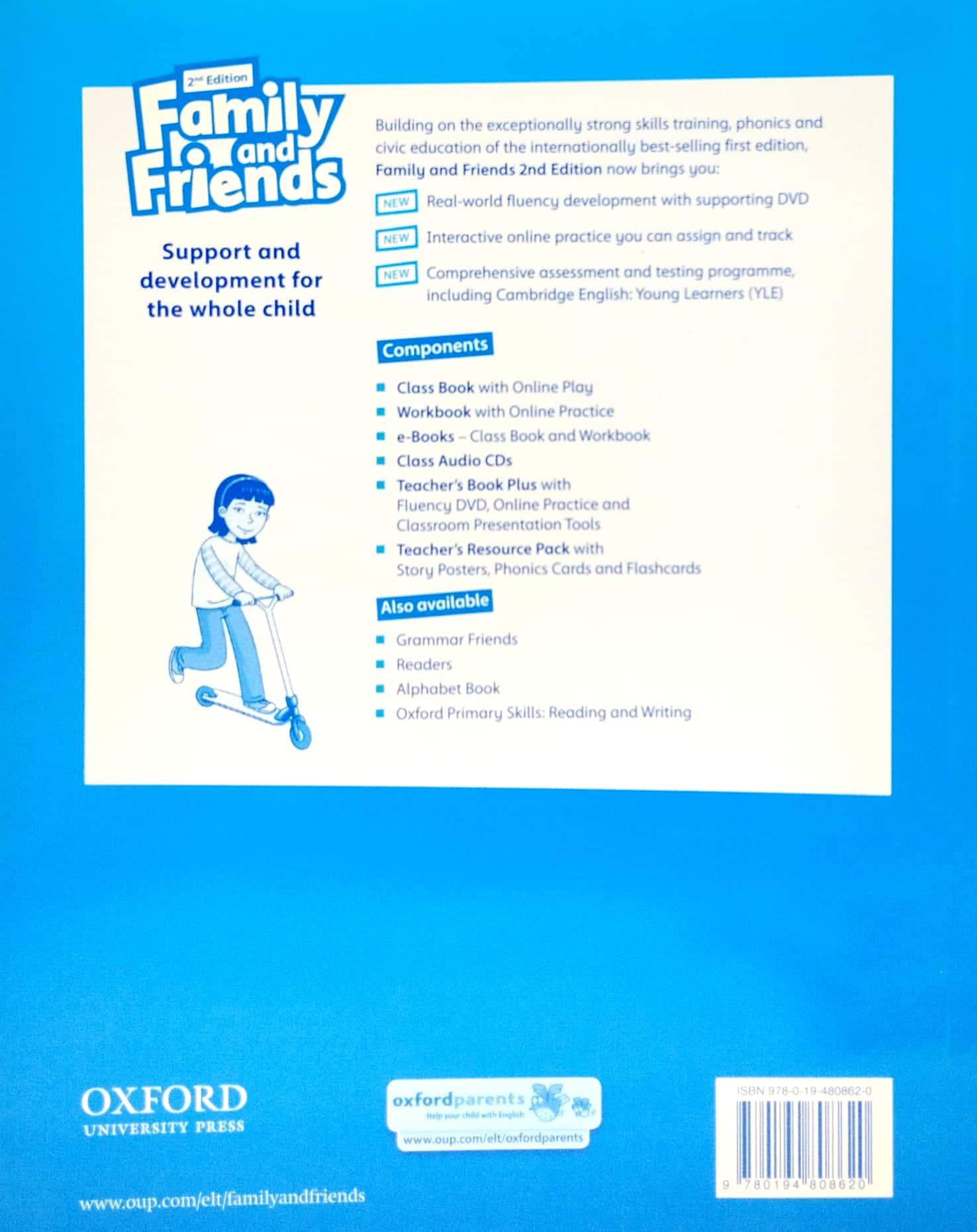 Family and Friends: Level 1: Workbook &amp; Online Skills Practice Pack