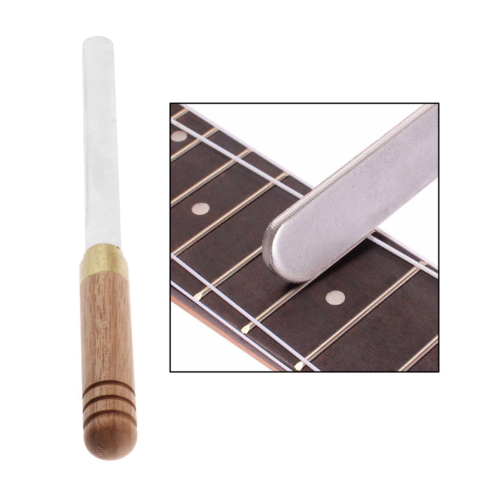 Electric Guitar Fret Crowning File Fingerboard Leveling Luthier Maintenance