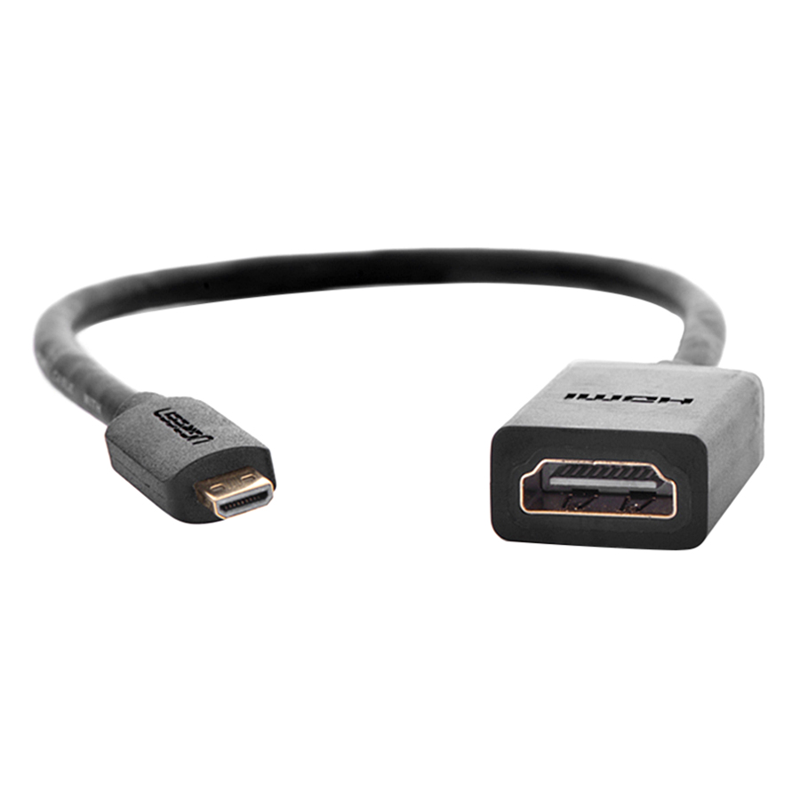 Cáp Chuyển Đổi Ugreen MicroHDMI Sang HDMI 20134 - Hàng Chính Hãng