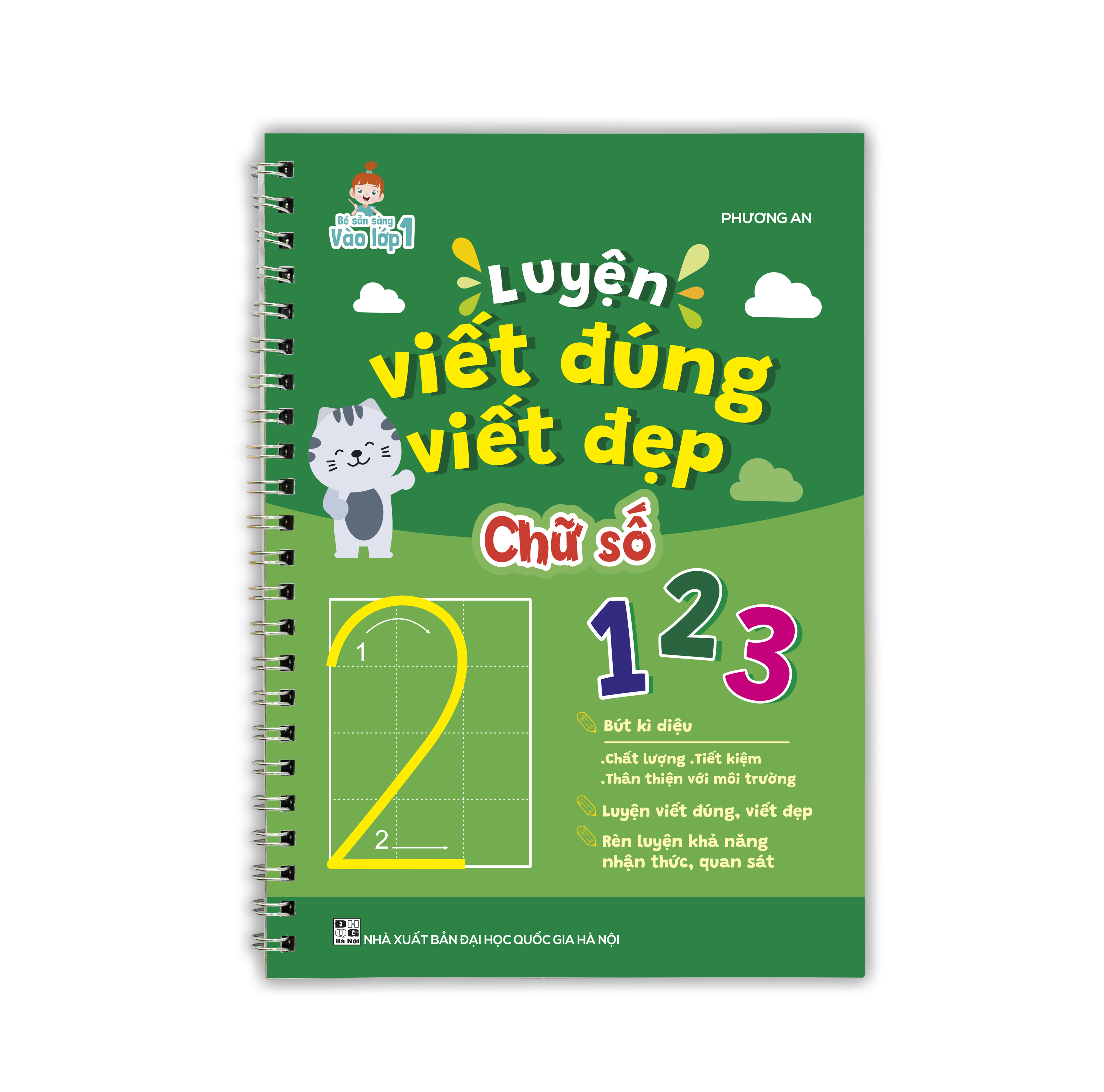 Bộ 3 Cuốn Sách Luyện Viết Đúng Viết Đẹp Thần Kỳ Tự Xóa (Chữ Đẹp - Số Đẹp - Các Nét Cơ Bản) - Tặng Kèm Bút Mực